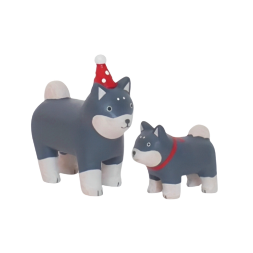 Christmas oyako shiba inu