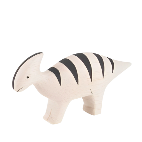 Wooden parasaurolophus