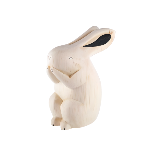 Wooden rabbit