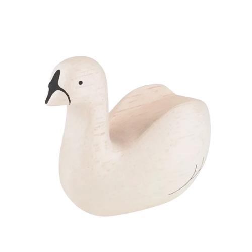 Wooden swan