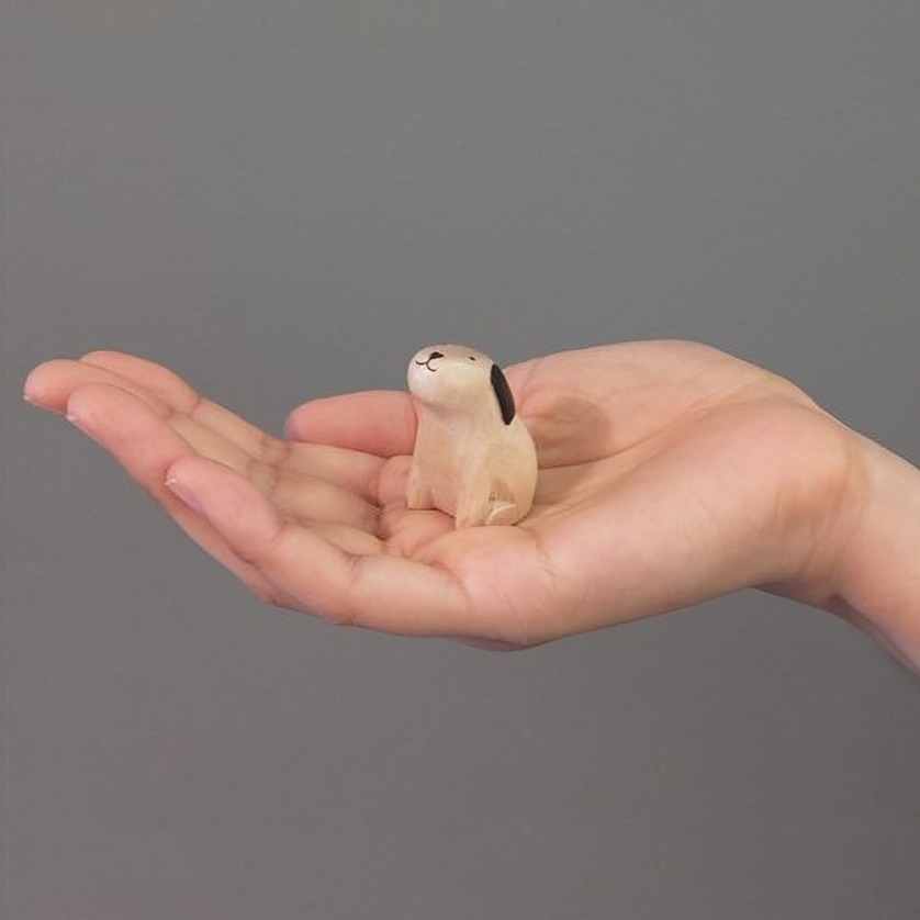 Zodiac dog figurine