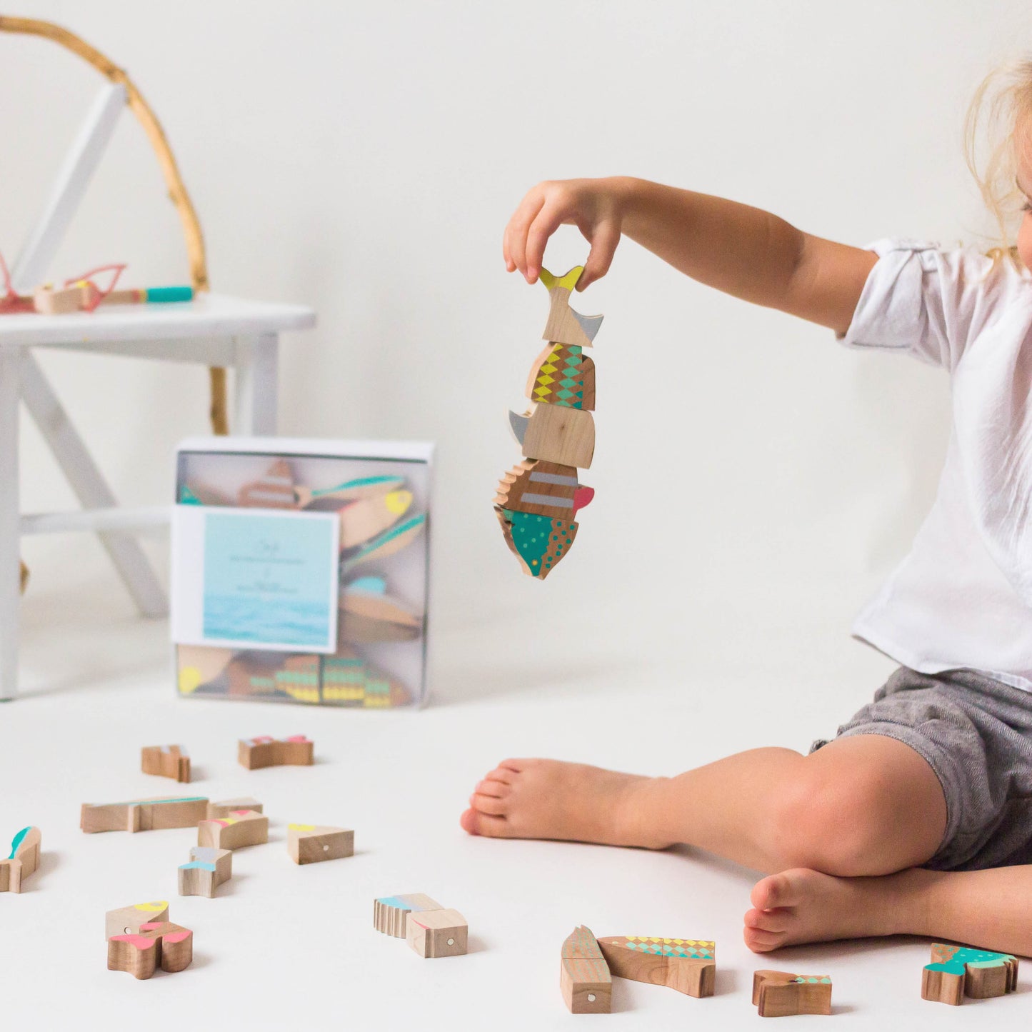 Magnetic fish puzzle