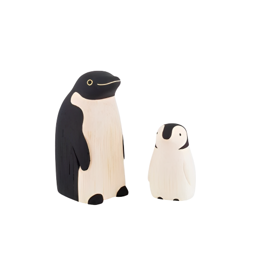 Wooden penguins - oyako