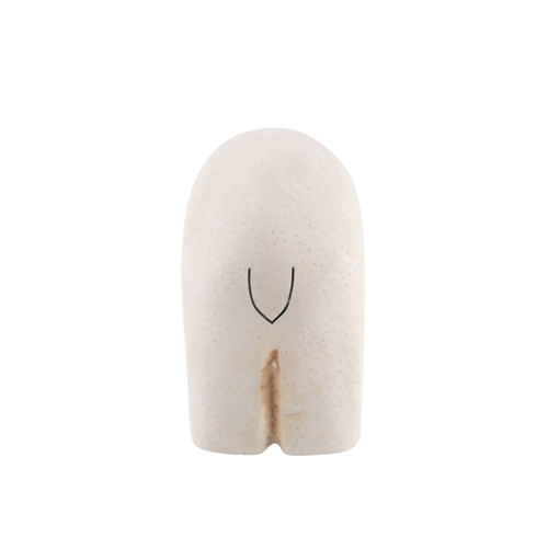 Wooden polar bear