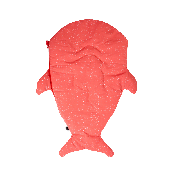 Coral constellations sleeping bag