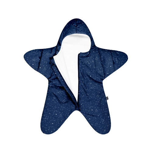 Blue constellations star overalls