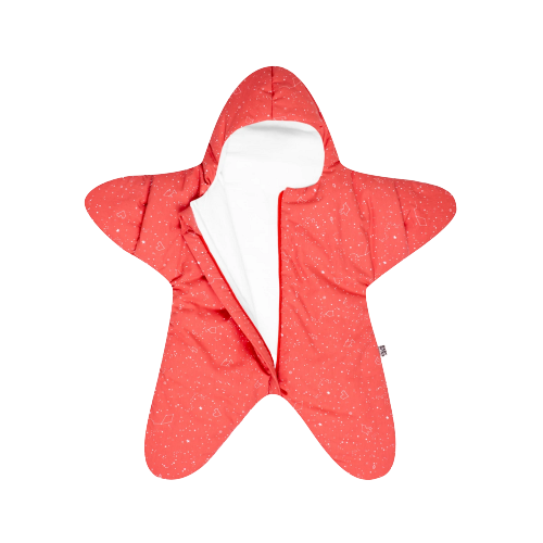 Coral constellations star overalls