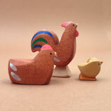 Brown rooster