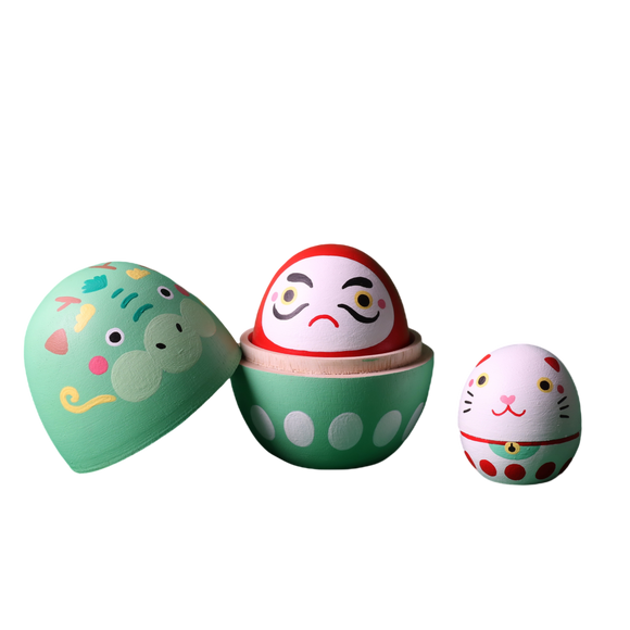 Lucky daruma box set
