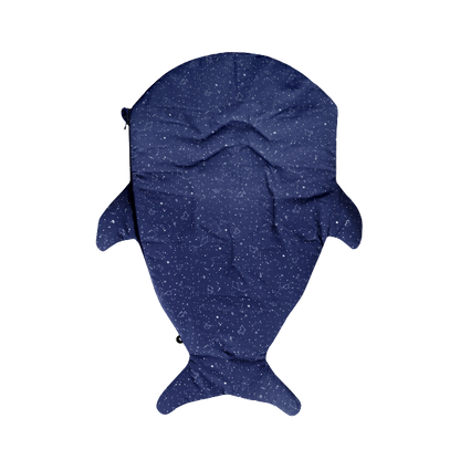 Blue constellations sleeping bag