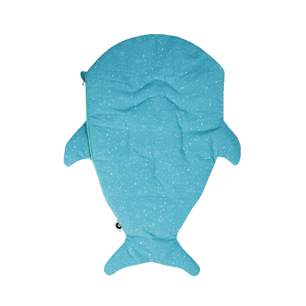 Turquoise constellations sleeping bag