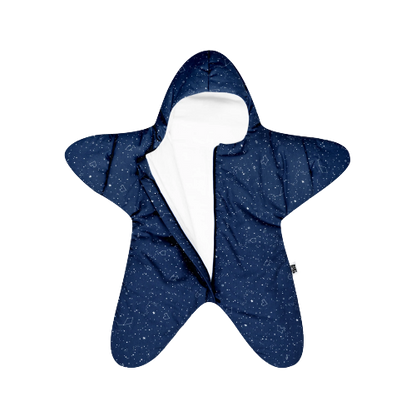 Blue constellations star overalls